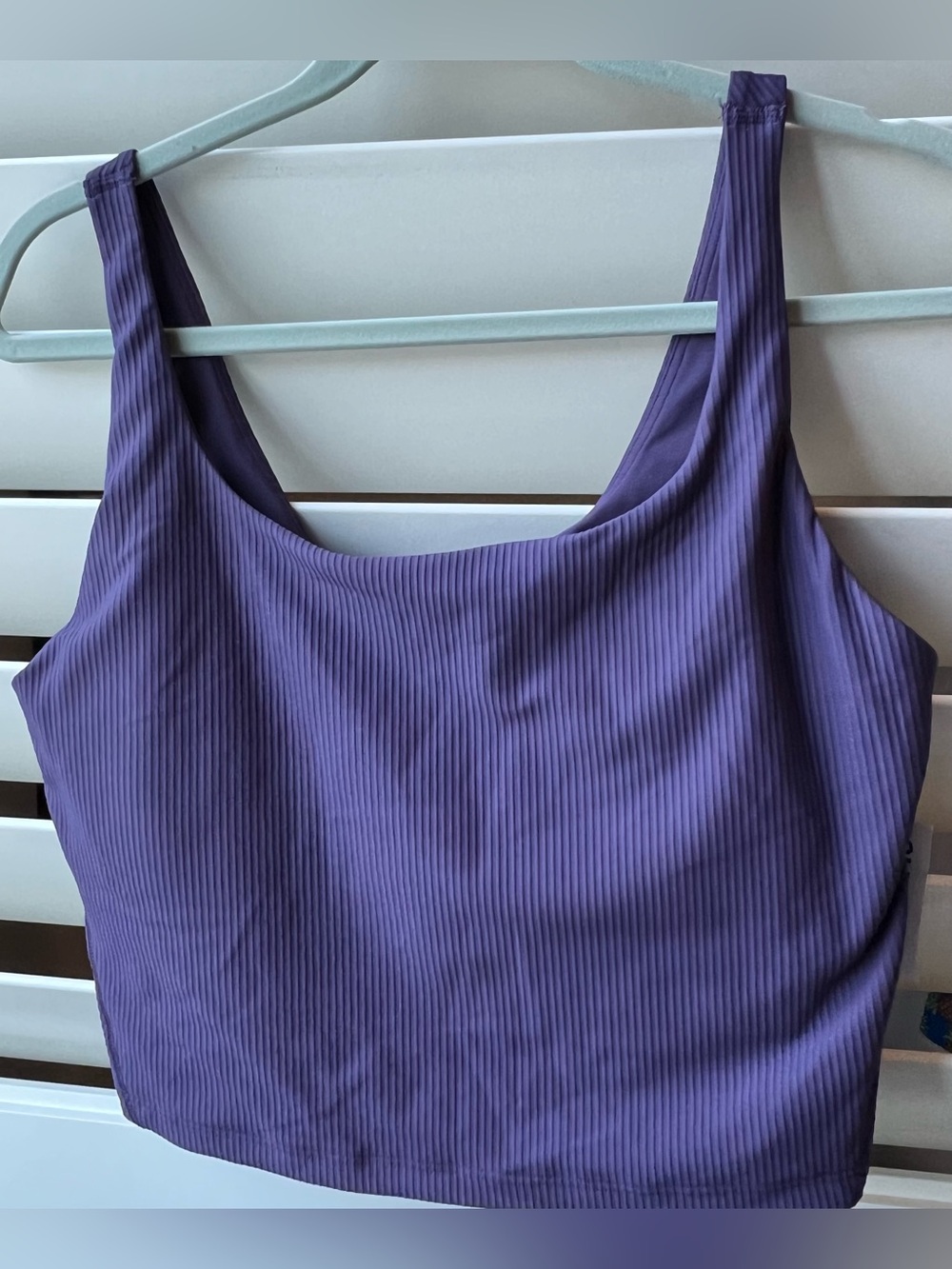 Old Navy New Large Purple Ribbed Tank Top - Women